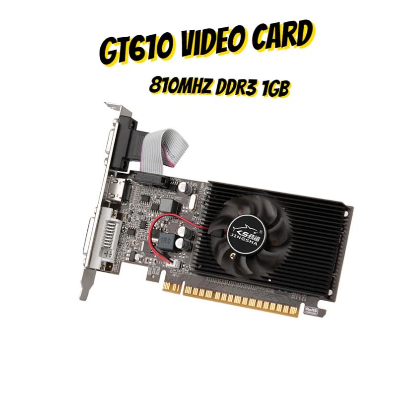 ǻ ũž ӿ  ī, HD VGA DVI ̽ ü ׼, GT610, 810MHZ DDR3, 1GB ǻ ׷ ī